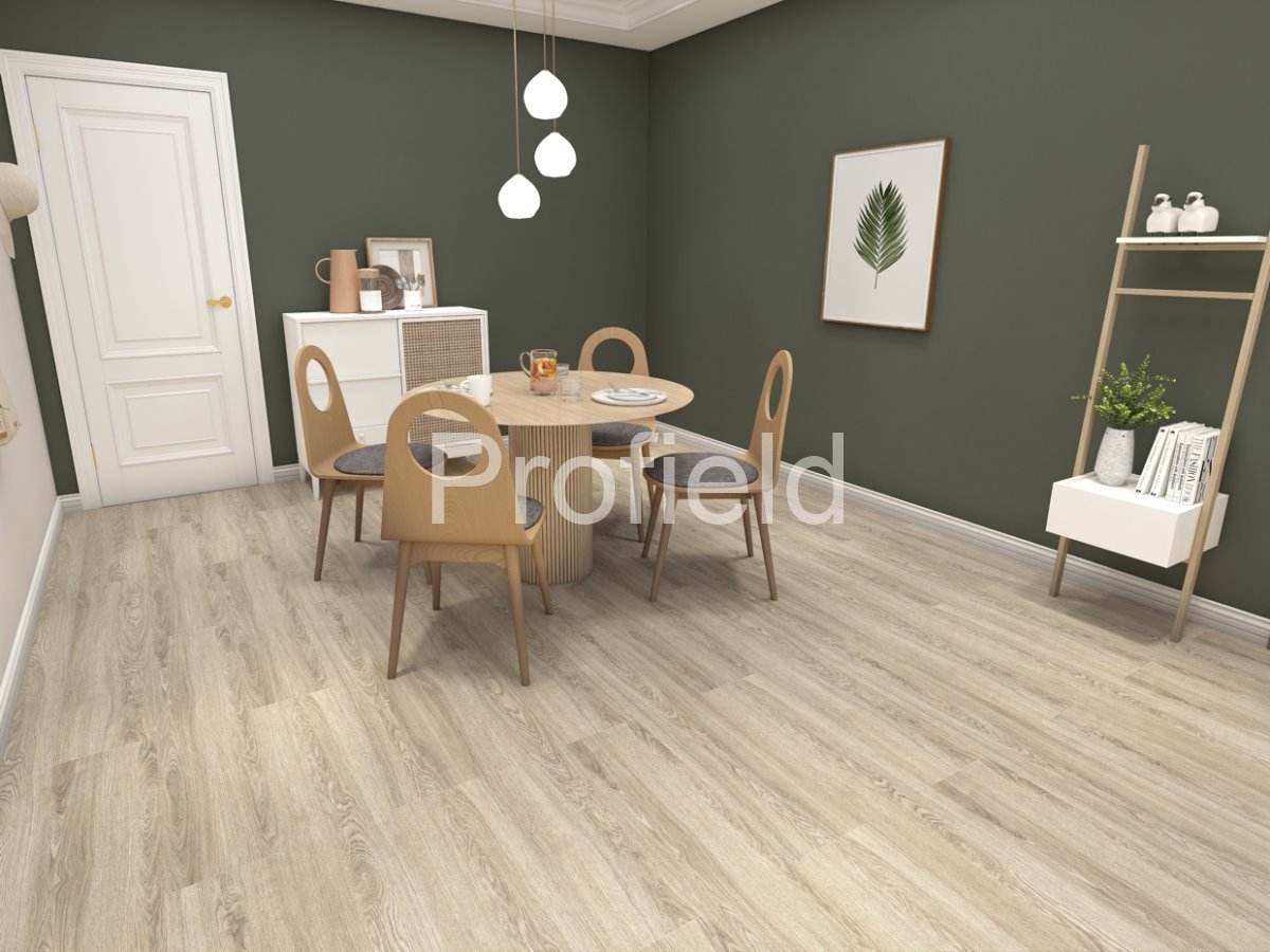 HSPC ламинат "Profield" Дуб Светлый (1200*228*5,5 мм) — купить в Орске