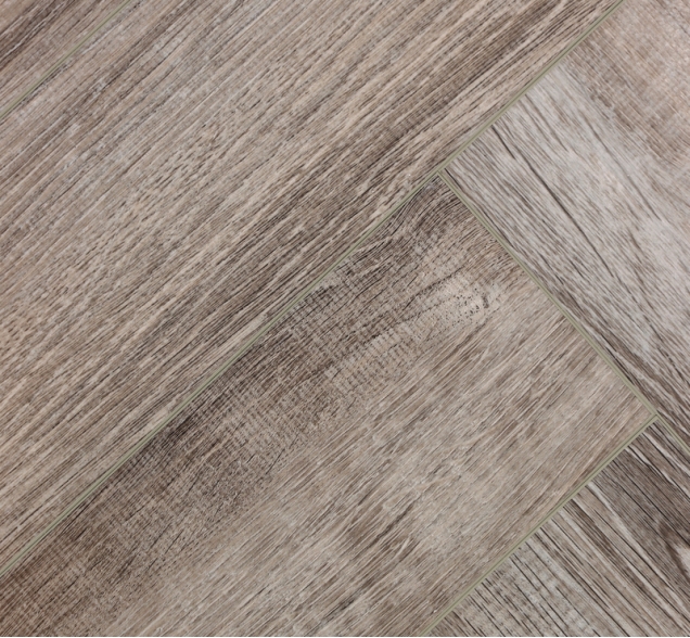 Виниловый ламинат SPC "Cronafloor" Herringbone Дуб Тулон (640*128*4,5 мм) — купить в Орске