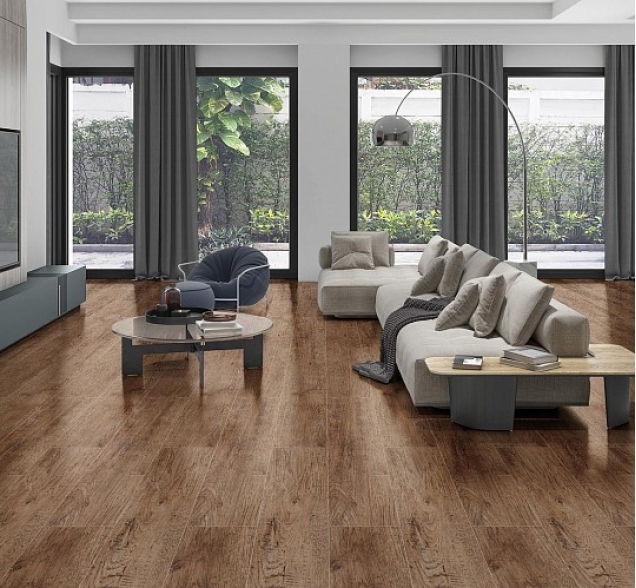 SPC ламинат "CronaFloor" Nano 4V Дуб Античный (1200*180*3,5 мм) — купить в Орске