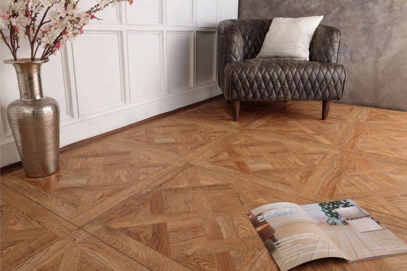 Замковая ПВХ плитка "Aquafloor" AF7004VS (600*600*7 мм) — купить в Орске