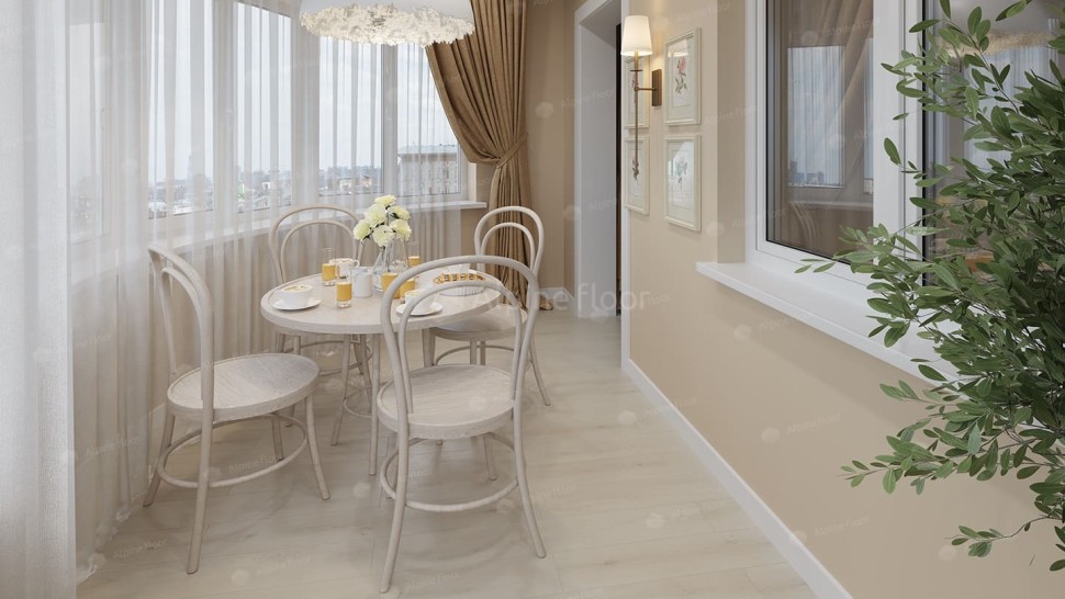 Виниловый ламинат "Alpine Floor" Grand Sequoia Гиперион (1220*183*4 мм) — купить в Орске