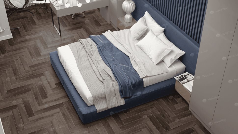 Виниловый ламинат "Alpine Floor" Parquet Light Дуб Фафнир (600*125*4 мм) — купить в Орске