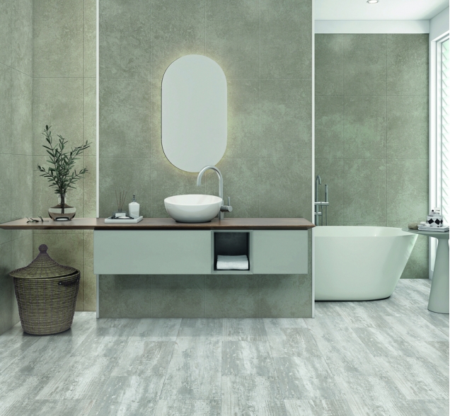 SPC ламинат "CronaFloor" Stone 4V Дублин (600*300*4 мм) — купить в Орске