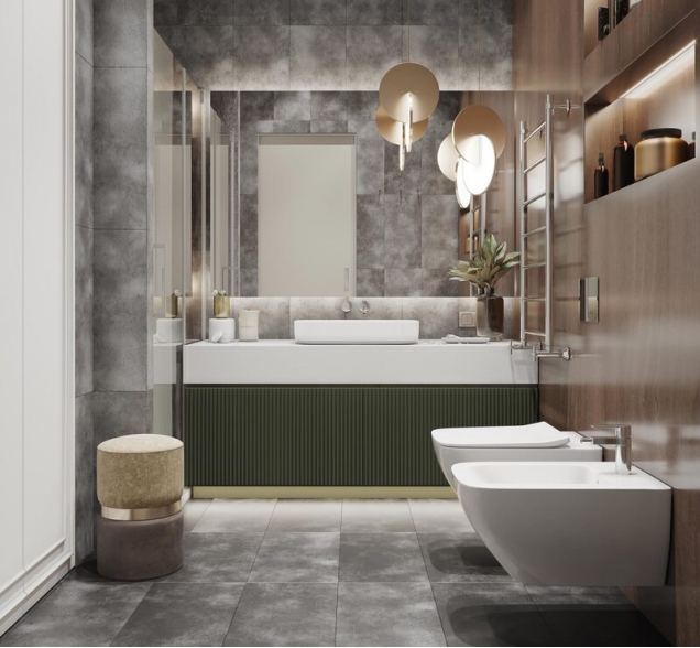 SPC ламинат "CronaFloor" Stone 4V Торнадо Дымчатый (600*300*4 мм) — купить в Орске